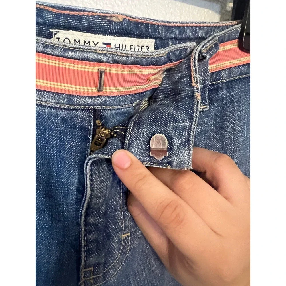 Tommy Hilfiger Y2K Wide Leg Flare Jeans Size 4